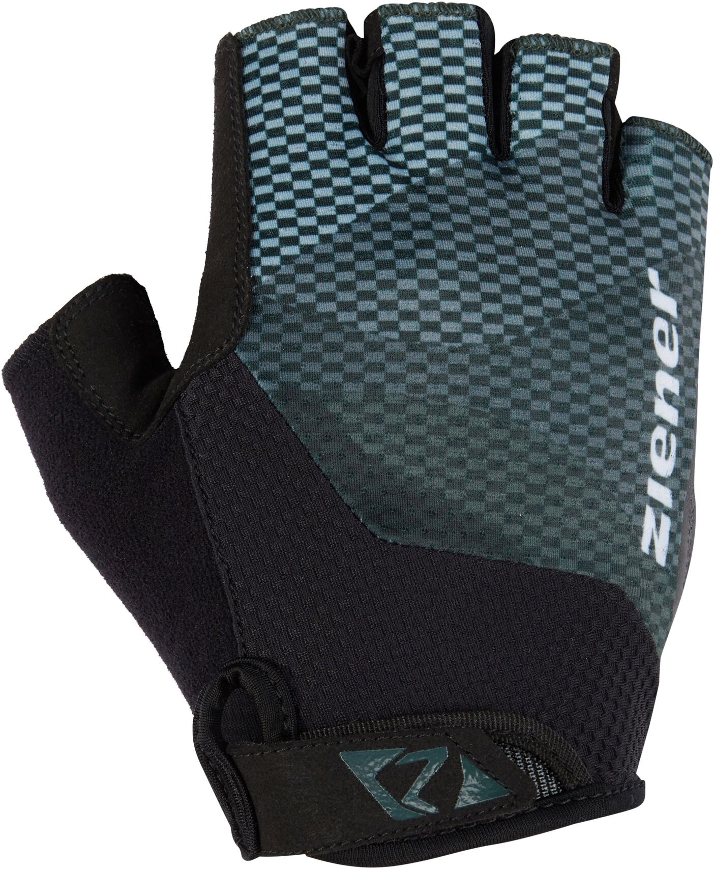 Fahrradhandschuhe ZIENER "CAYUS", Herren, Gr. 10, schwarz (schwarz jungle), Materialmix, Handschuhe Fahrradhandschuhe schwarz jungle 10