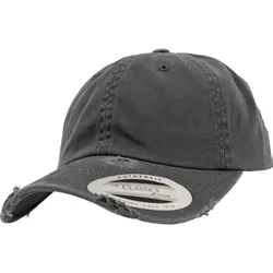 Flexfit Low Profile Destroyed Cap, dark grey