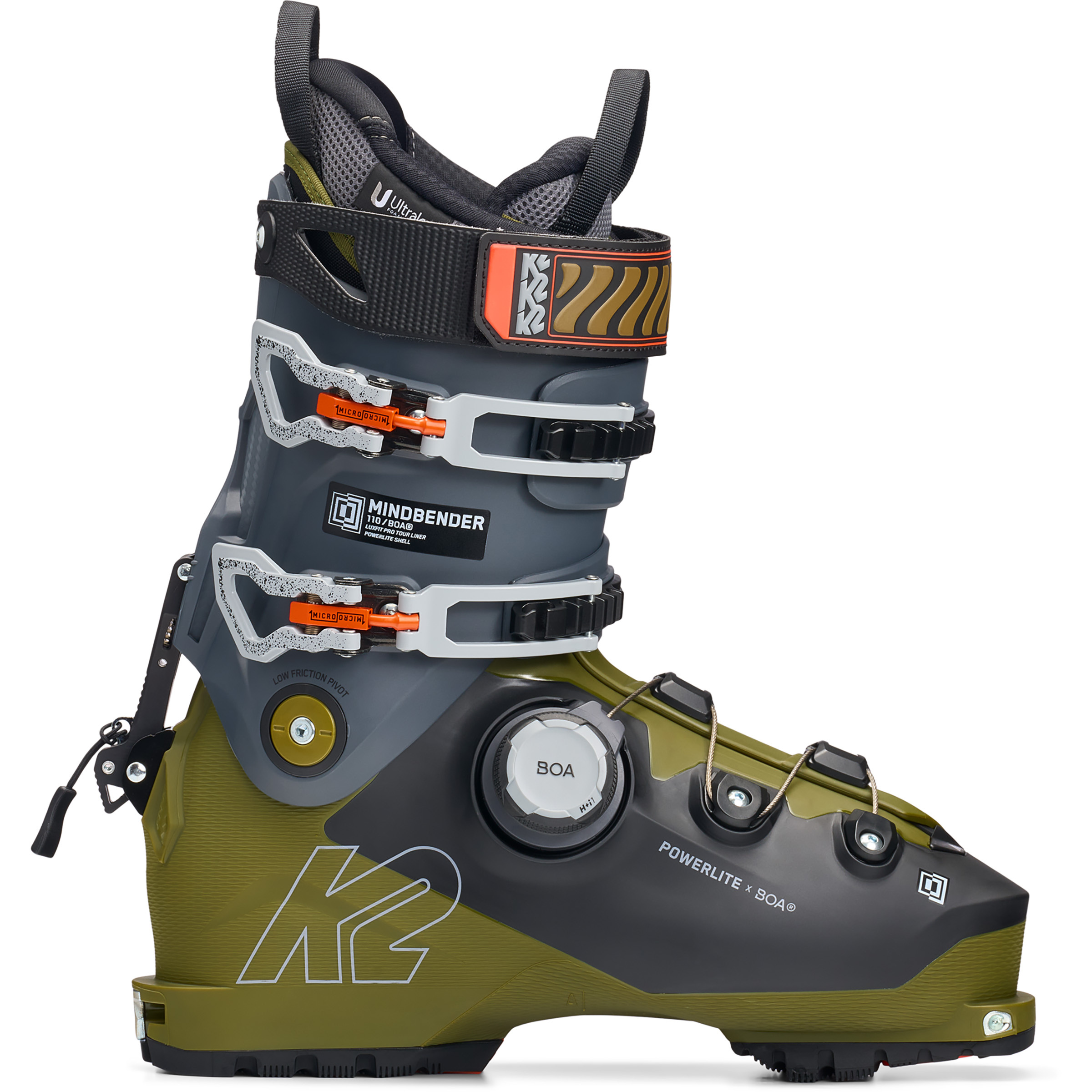 K2 Mindbender 110 Boa Freerideskischuhe Tourenskischuhe grau Größe 41.5 Freeride | Skitour