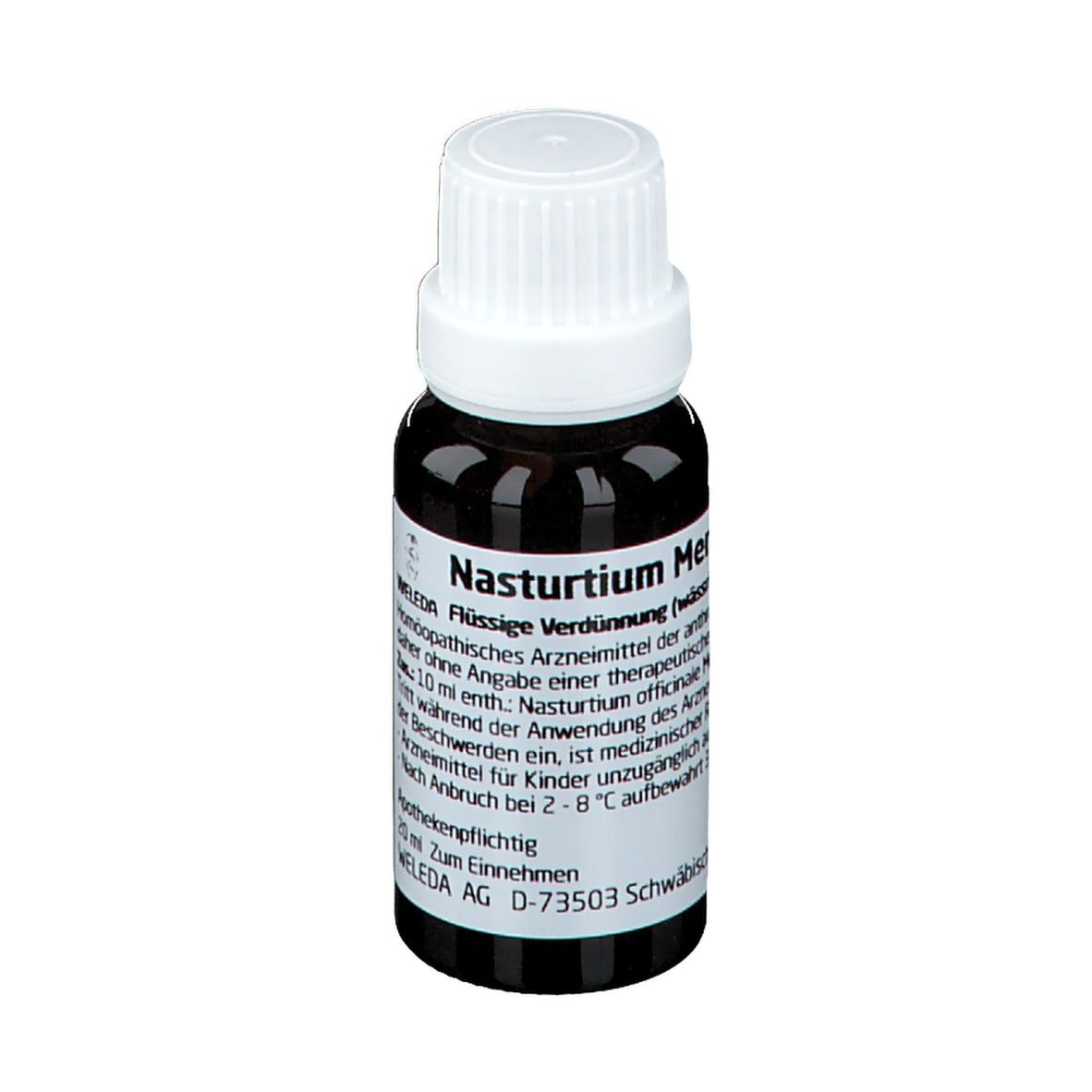 Nasturtium Mercurio cultum Rh D 3 Dilution 20 ml