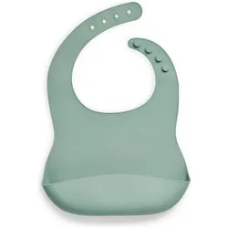 Jollein, Lätzchen, Lätzchen Siliconen - Ash Green