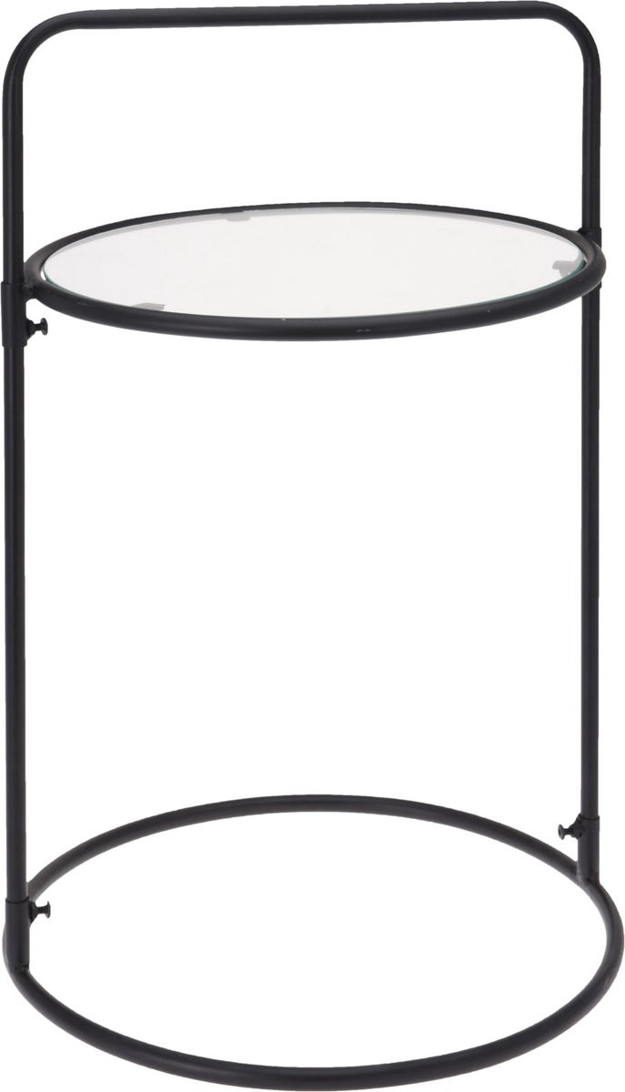 Set van 3 metalen plantentafels