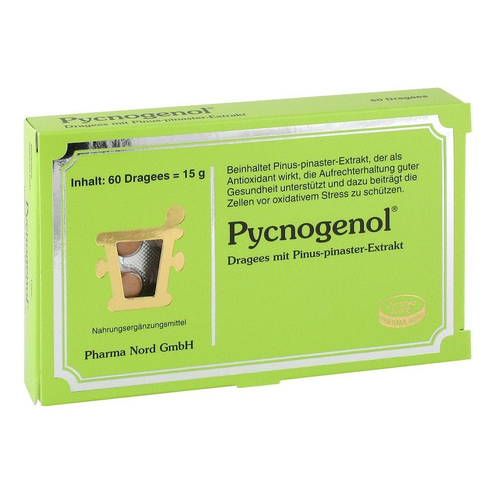 Pharma Nord Vertriebs GmbH Pycnogenol Kiefernrindenextrakt Dragees 04240505
