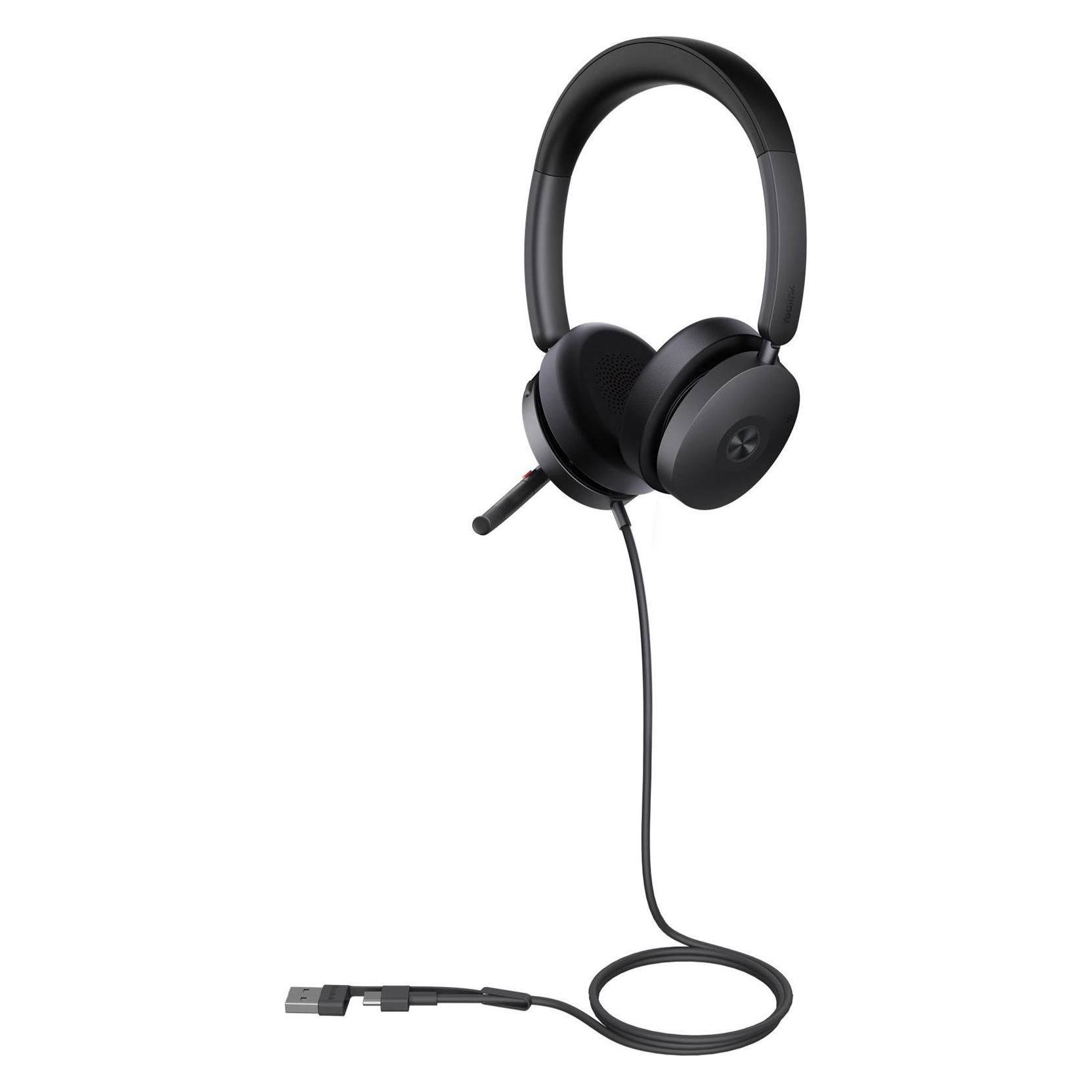 Yealink UH48 Dual UC USB-C/A Headset (Kabelgebunden, USB-A) (UH48 DUAL UC USB-C/A)