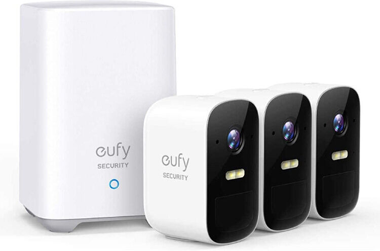 CÂMARA SEGURANÇA EUFY 2C KIT 3+1
