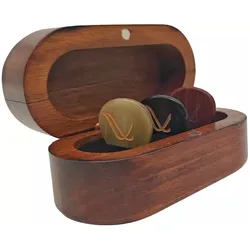 Wambooka Triogoly Picks Set 3pcs Semi Flat - Plektrum