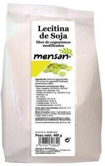 Mensan Soy Lecithin Bag 400 gr Non-Transgenic