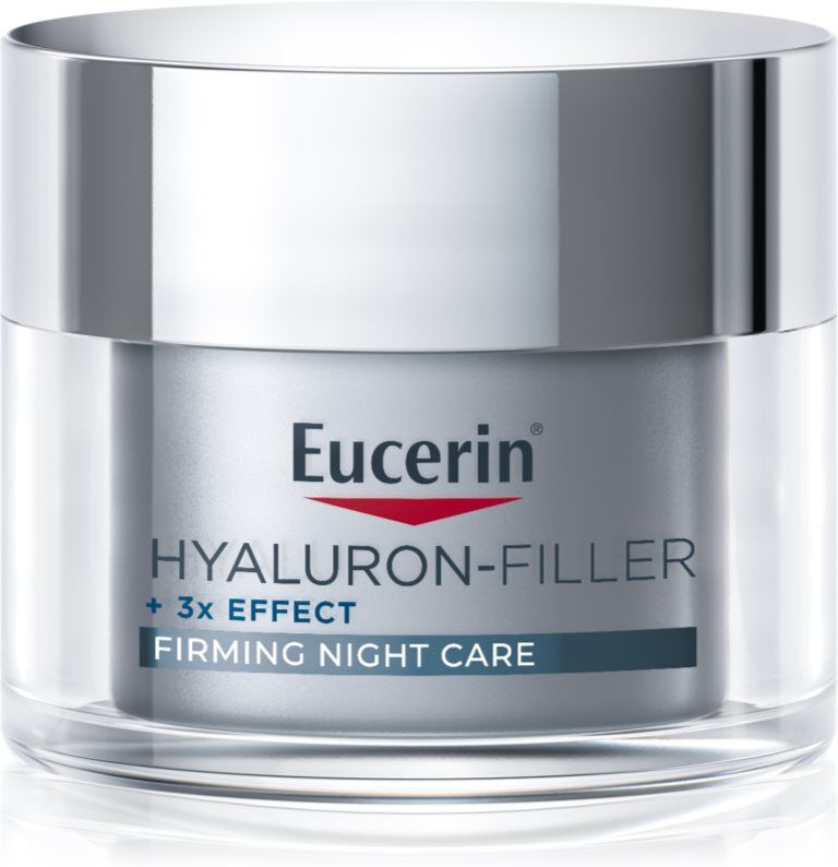 Eucerin Hyaluron-Filler + 3x Effect Nachtcreme gegen Hautalterung 50 ml