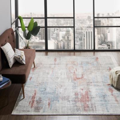 KALATY Handmade Abstract Area Rug