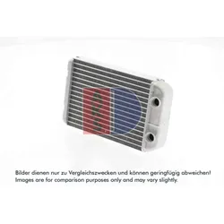 Wärmetauscher Innenraumheizung AKS DASIS 089005N für Fiat Bravo II Stilo
