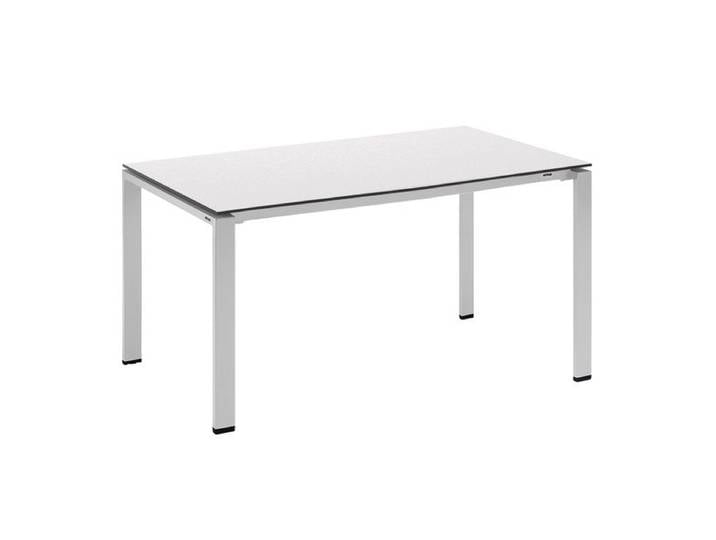 Kettler Float Gartentisch 160x95cm Aluminium/Kettalux-Plus Weiß