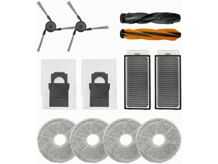 Essentielb - Kit Accessoires Entretien Complet Compatible Dreame L40s Pro Ultra, X50 Ultra Complete, L50 Pro Ultra, X50 Master