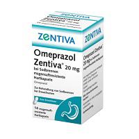 OMEPRAZOL Zentiva 20 mg bei Sodbrennen 14 St