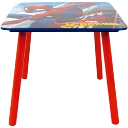 MCU, Kinderstuhl + Kindertisch, Spiderman Kinderspieltisch mit Stühlen Rot (Kinderstuhl, Kindertisch)