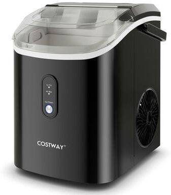 Portable Ice Machine Countertop Ice Maker w/Soft Chewable Pellet Ice