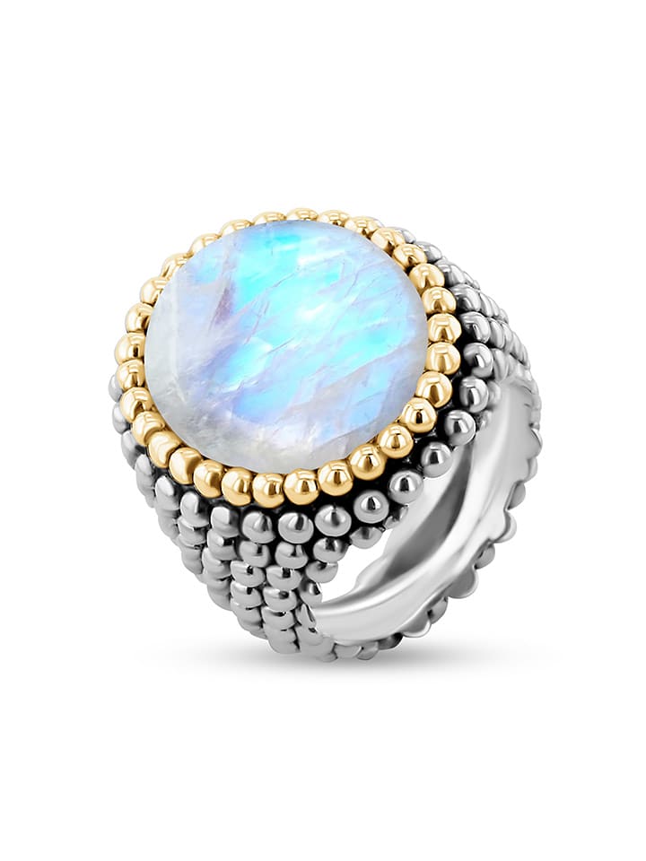 Nomad Vergold. Ring mit Edelstein - 58