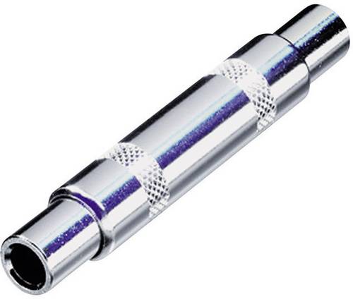 Rean AV NYS236 NYS236 Klinke Audio Adapter [1x Klinkenbuchse 6.35mm - 1x Klinkenbuchse 6.35 mm] Nickel