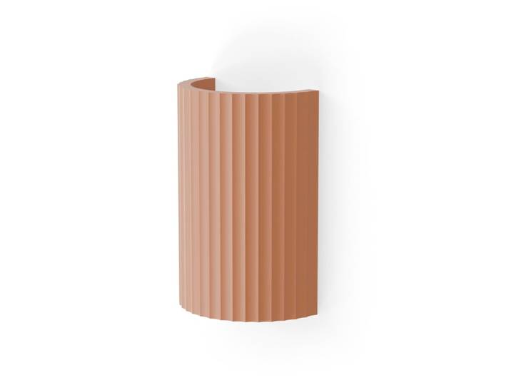 Applique murale led betty 2xgu10 ip20 terracotta