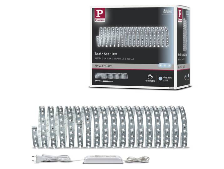 Paulmann MaxLED 500 LED Strip Tageslichtweiß Basisset