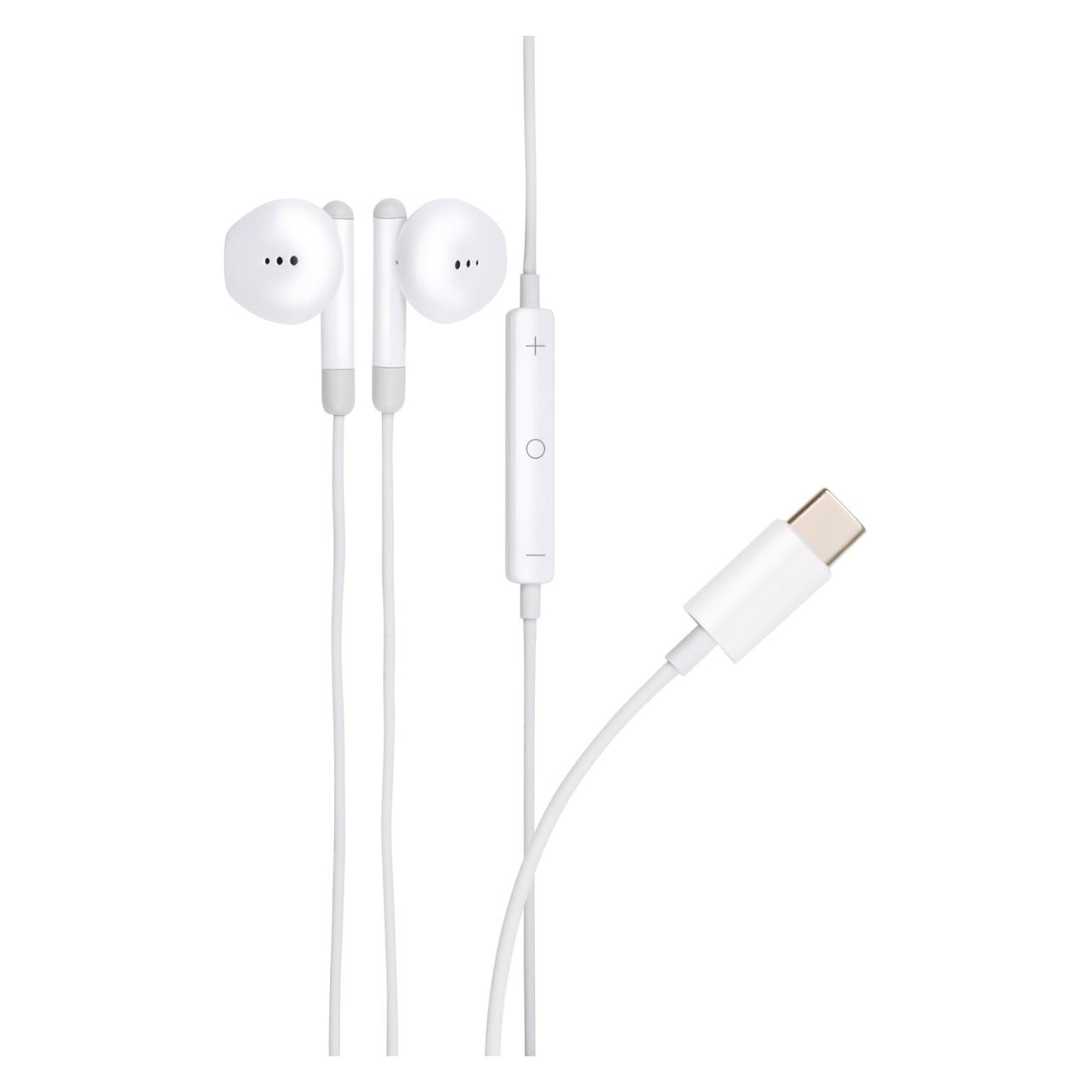 Grundig In-Ear-Kopfhörer USB-C mit Mikrofon (Keine Geräuschunterdrückung, Kabelgebunden) (871125200723)