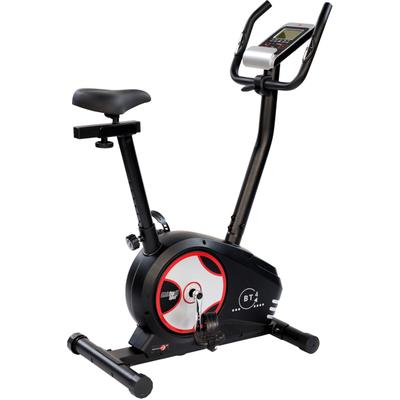 Ergometer CHRISTOPEIT SPORT "BT 4" Gr. 1, schwarz, Heimtrainer, ohne Unterlegmatte, 120 kg max. Benutzergewicht, Fahrrad, 24 Widerstandsstufen, B:48cm H:145cm L:85cm