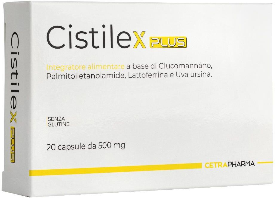 CETRA PHARMA Srl CISTILEX Plus 30 Cps 500mg