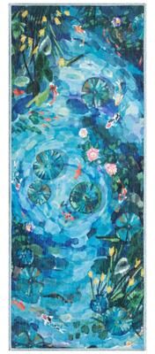 Liora Manne Lush Decor Impressions Peace Pond Indoor/Outdoor Mat