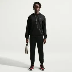 NIKE Hyverse Dri-FIT UV-Repel Fleece Trainingshose Herren 010 - black/black/white S
