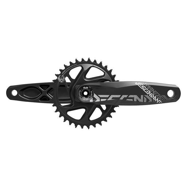 Truvativ Kurbel Descendant DH DUB 83mm 165mm (165 mm) (00.6118.605.000)