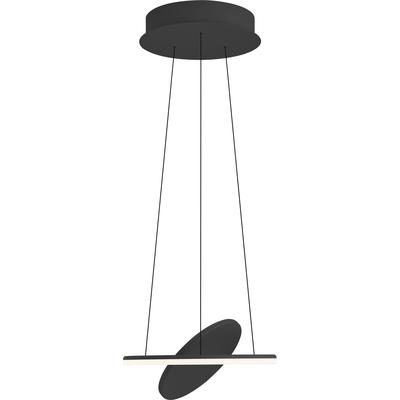 LED Pendelleuchte "HALEY", schwarz, 2, Ø 35cm, 1 Stk., HELL HÖLLISCH GUTES LICHT, Leuchten, B-Link Fernbedienung, CCT, Stufenlos höhenverstellbar, LED Pendelleuchte