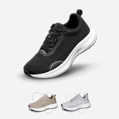 Barfußschuh DOTALES "Everstep Sportschuhe – Sneaker-Look Mit Barfußgefühl", Damen, Gr. 38, atmungsaktiv elastisch pflegeleicht schnell trocknend, Normalschaft, schwarz-weiß (schwarz), Polyurethan, Synthetik, Textil, Schuhe Barfußschuh,...