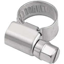 Tecwerk, Zubehör Sanitärinstallation, Schlauchschelle 8-12 mm W4 Bandbreite 9 mm Bandbreite 9 mm