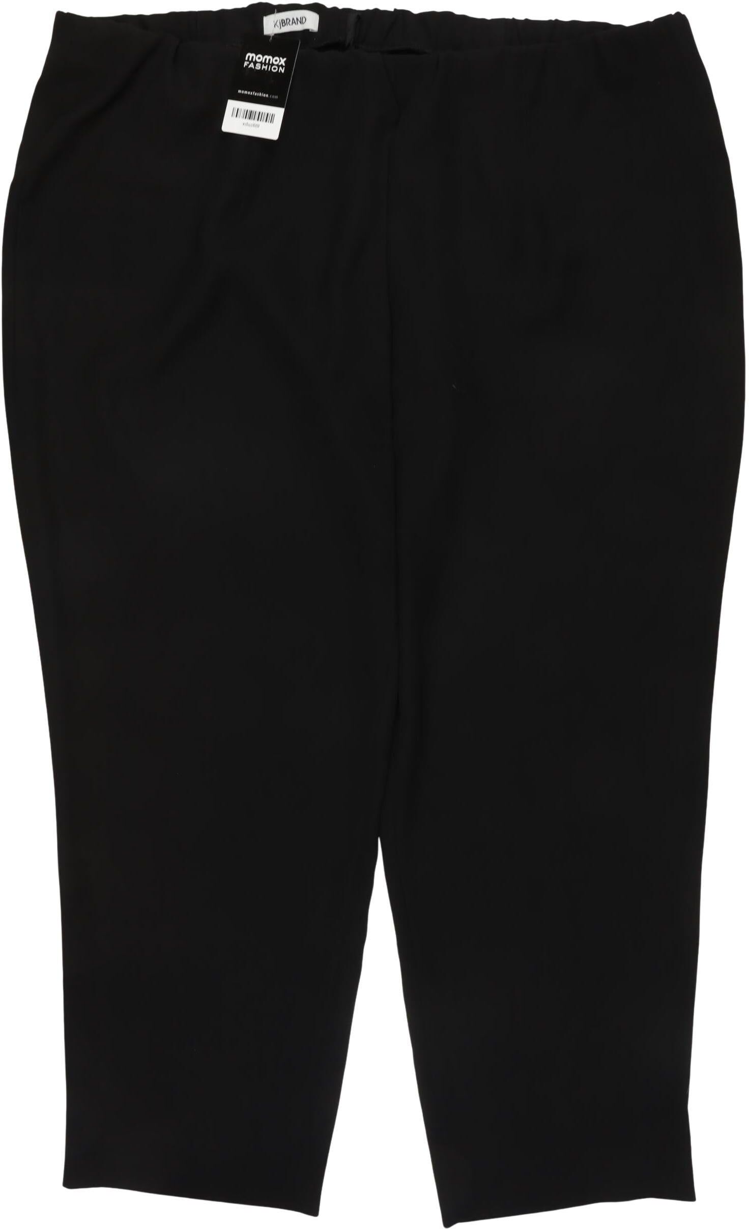 Kj brand Damen Stoffhose, Schwarz, Kurz-Gr. EU 26, Synthetik - Second Hand