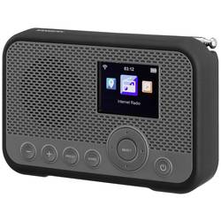 Sangean WFR-39 Internet Taschenradio Internet, DAB, UKW Internetradio, UKW, WLAN Spotify, Weckfunktion, wiederaufladbar Grau, Schwarz A500465