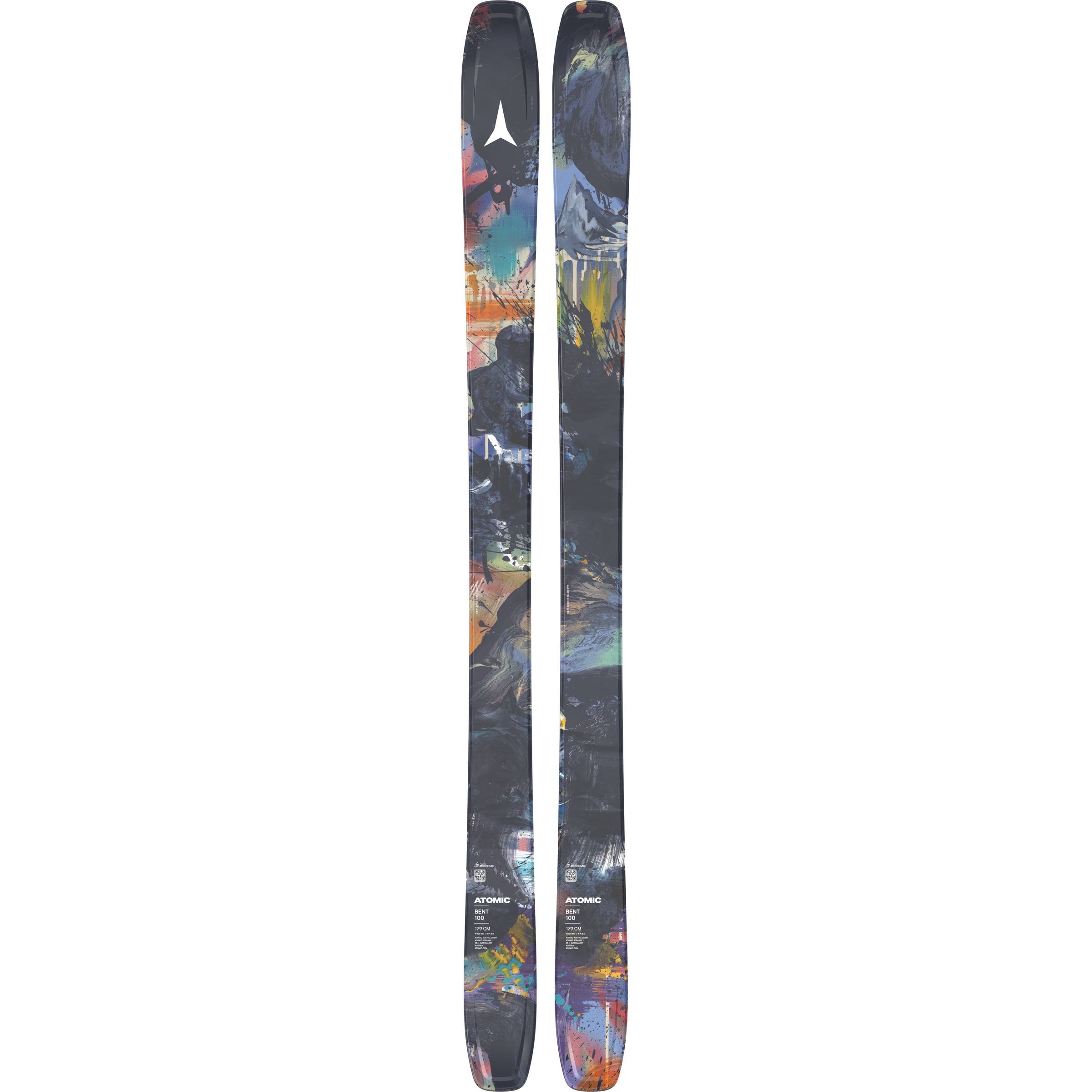 Atomic Bent 100 Freerideski 26/27 Ski multicolor Größe 186CM Freeride
