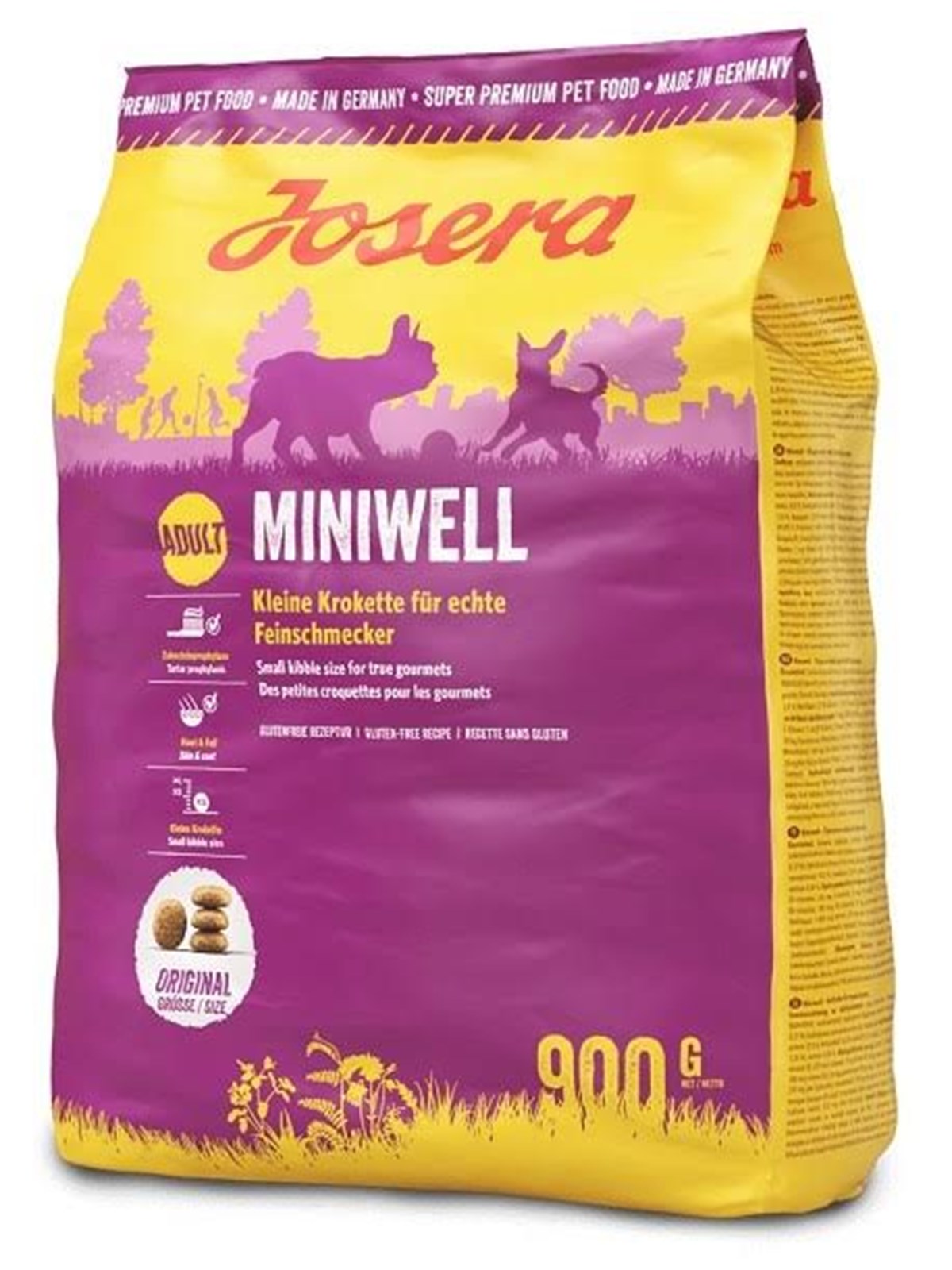 JOSERA Miniwell Adult Dry Dog Food 900g