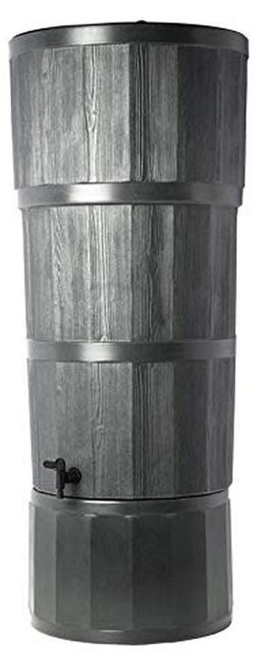 Regenwateropslag met houten uitstraling, 150 liter