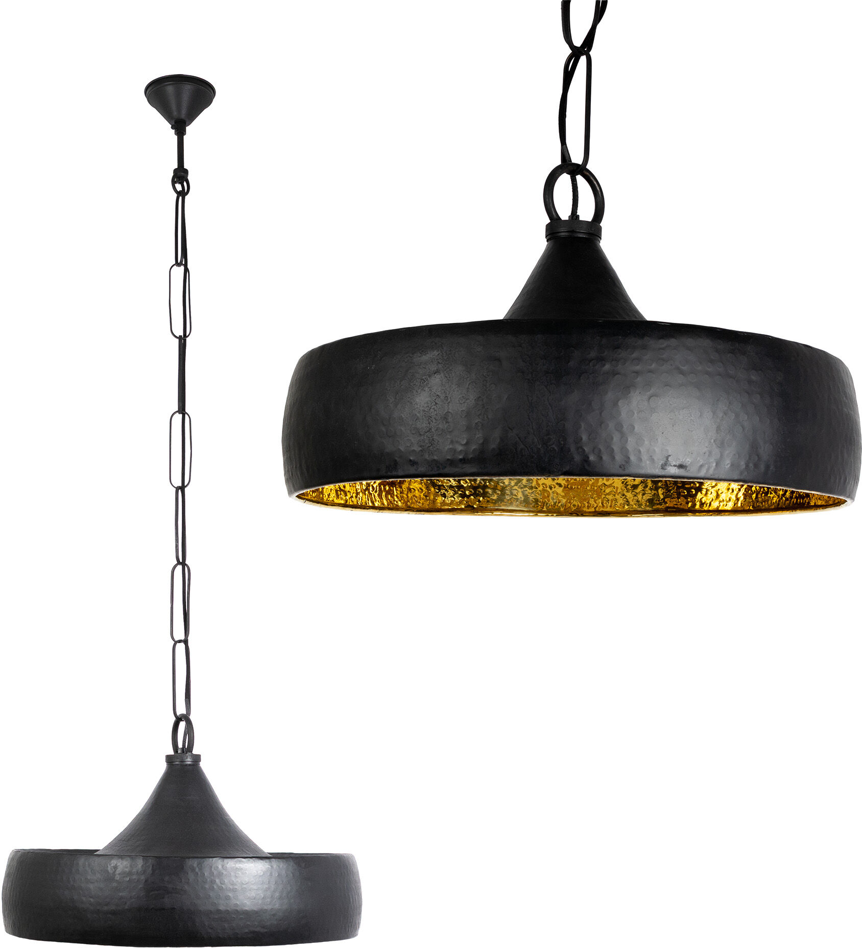 KS Verlichting Hanglamp Lafayette Antiek Zwart