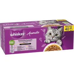 Whiskas Whiskas Multipack 1+ Gemischte Auswahl in Sauce 1x3400 g