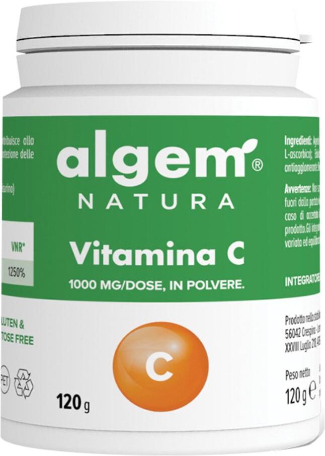 ALGEM NATURA Srl Vitamina C 1000Mg, 120 G