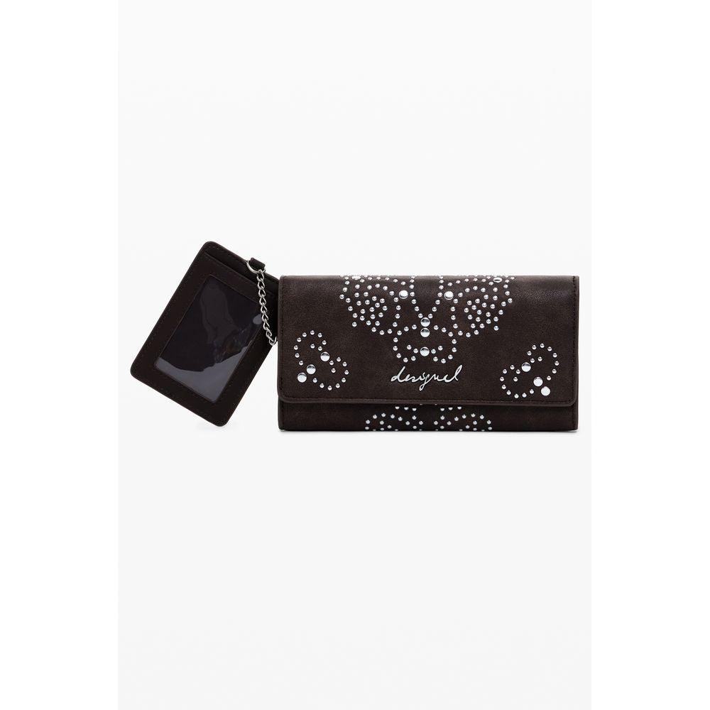 Desigual Bruine Polyethyleen Damesportemonnee