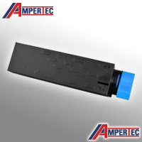 Ampertec Toner ersetzt Oki 45807111 schwarz LT2471/2AM