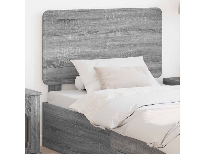 vidaXL Kopfteil Graues Sonoma Holzwerkstoff