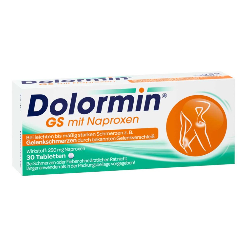 Kenvue Germany GmbH (OTC) Dolormin GS mit Naproxen bei Gelenkschmerzen 00660038