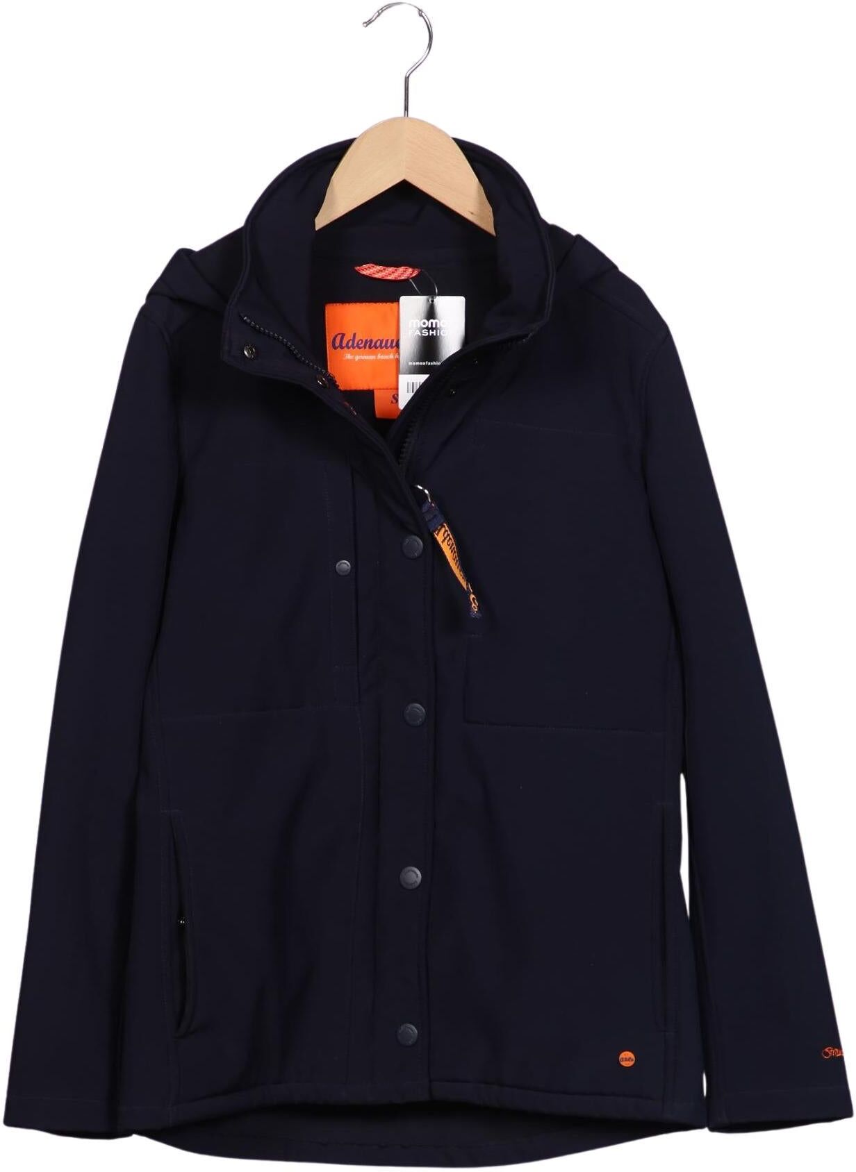 Adenauer & Co Damen Jacke, Marineblau, Gr. S, Synthetik / Elasthan - Second Hand