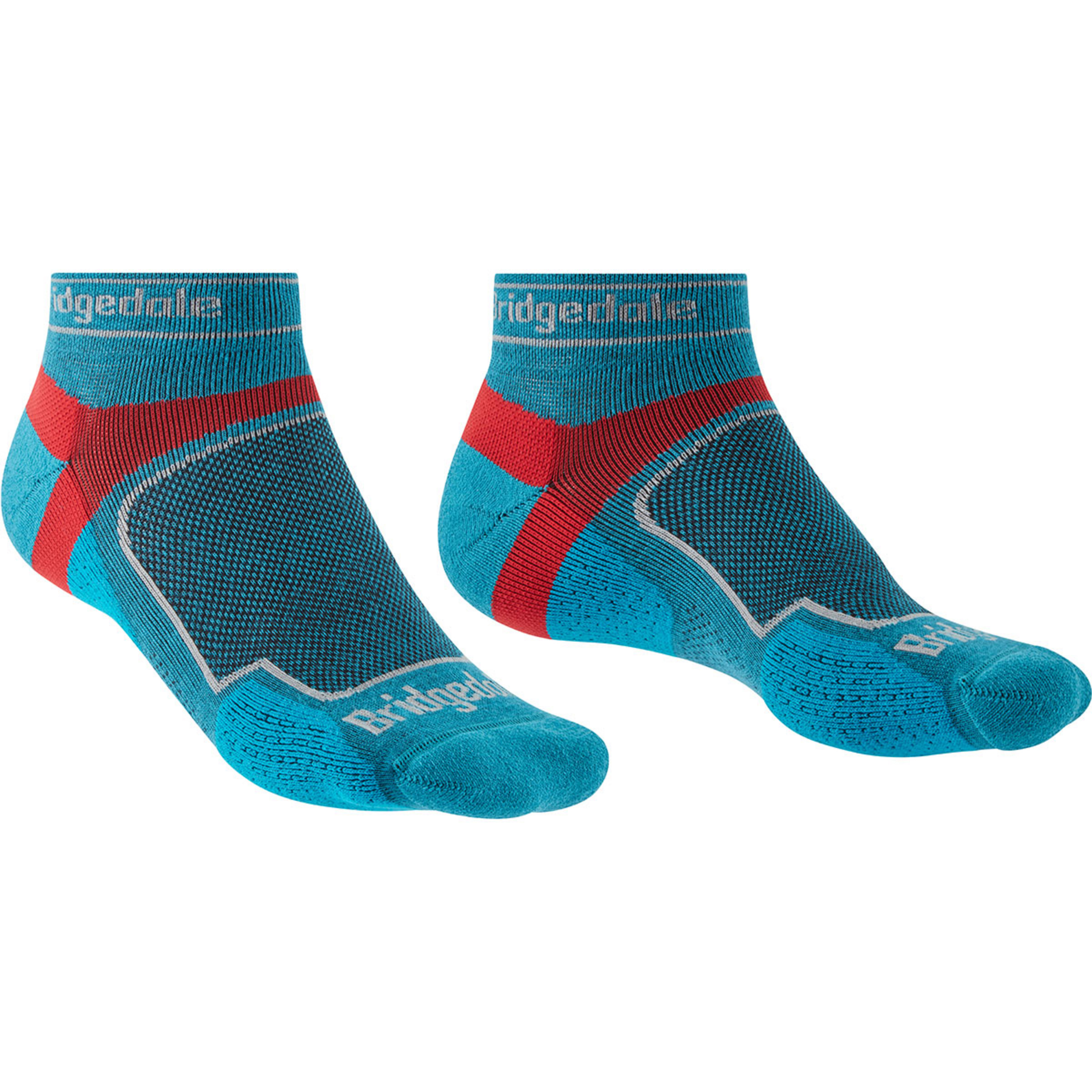 Bridgedale Ultralight T2 Coolmax Sport Low Herren Laufsocken blau Größe 36 Trailrunning | Laufen Kompressionseffekt
