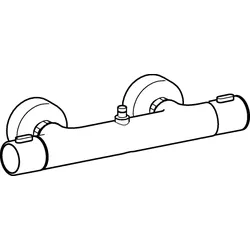 Hansa Prisma Thermostat komplett für Dusch- system, 59913950 59913950