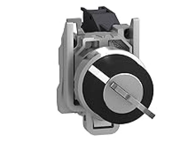Schneider Electric - Harmony XB4 - bouton à clé 455 - Ø22-2 pos fix - retr GD - 1F - vis étrier - XB4BG41
