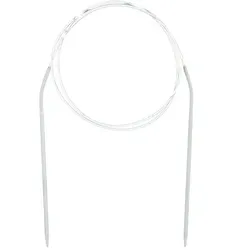 buttinette Rundstricknadel, Aluminium, 100 cm