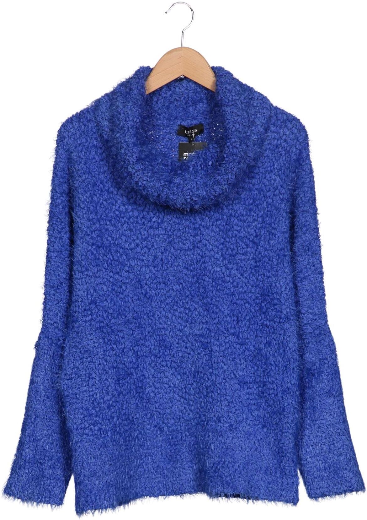 Kriss Trading Sweden Damen Pullover, Blau, Gr. L, Synthetik - Second Hand